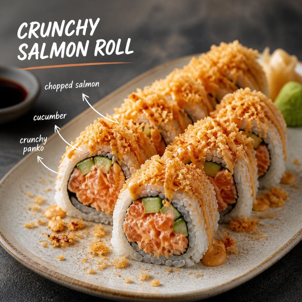 Crunchy Salmon Roll
